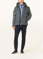 RAINS Quilted jacket , Color: DARK GRAY (Image 1)