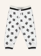 DOLCE & GABBANA Sweatpants, Farbe: WEISS/ SCHWARZ (Bild 1)