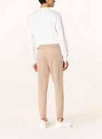 FALKE Knit trousers in jogger style extra slim fit made of cashmere , Color: CAMEL (Image 1)