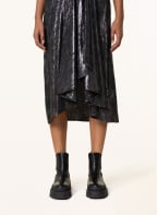 SCOTCH & SODA Kleid in Wickeloptik mit Glitzergarn, Farbe: SCHWARZ (Bild 1)