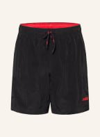 HUGO Swim shorts FUJI , Color: BLACK/ RED (Image 1)