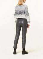 RAFFAELLO ROSSI Hose MACY in Lederoptik, Farbe: DUNKELGRAU (Bild 1)