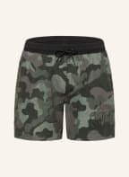 BOSS Badeshorts, Farbe: HELLGRÜN/ SCHWARZ/ GRÜN (Bild 1)