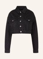 DAILY PAPER Cropped-Jeansjacke MILY, Farbe: SCHWARZ (Bild 1)