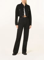 DAILY PAPER Cropped-Jeansjacke MILY, Farbe: SCHWARZ (Bild 1)