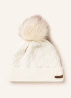 norton Beanie with faux fur, Color: CREAM (Image 1)
