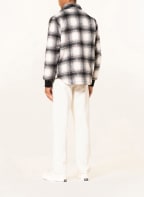 TRUE RELIGION Overshirt, Color: BLACK/ WHITE/ CREAM (Image 1)