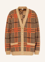 GUCCI Strickjacke zum Wenden, Farbe: CAMEL/ BRAUN/ ORANGE (Bild 1)