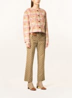 GUCCI Tweed-Blazer, Farbe: CAMEL/ CREME/ ROSÉ (Bild 1)