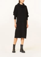 BOSS Strickkleid FOLIBIA mit Alpaka, Farbe: SCHWARZ (Bild 1)