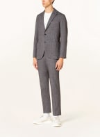 CIRCOLO 1901 Suit jacket extra slim fit made of jersey, Color: DARK GRAY/ GRAY (Image 1)