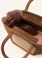 LES VISIONNAIRES Handbag HANNA BICOLOR, Color: BROWN (Image 1)