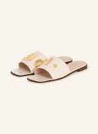 GUCCI Pantoletten MALAGA KID, Farbe: 9022 MYSTIC WHITE (Bild 1)