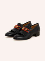 GUCCI Loafer, Farbe: 1188 NERO/ORANGE-BLA-ORAN (Bild 1)