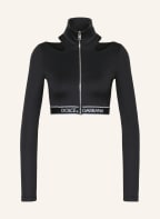DOLCE & GABBANA Cropped-Jacke, Farbe: SCHWARZ (Bild 1)