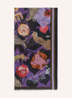 CODELLO Schal, Farbe: DUNKELLILA/ SCHWARZ/ BRAUN (Bild 1)