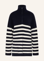 DRYKORN Oversized-Troyer JANELLE , Farbe: DUNKELBLAU/ ECRU (Bild 1)