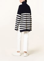DRYKORN Oversized-Troyer JANELLE , Farbe: DUNKELBLAU/ ECRU (Bild 1)