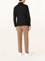 DESOTO Jersey-Poloshirt Slim Fit, Farbe: SCHWARZ (Bild 1)