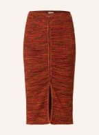 GUESS Knit skirt CINCHED, Color: ORANGE/ BLUE/ RED (Image 1)
