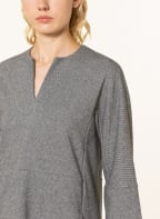 WEEKEND MaxMara Jerseykleid LOLA mit 3/4-Arm, Farbe: SCHWARZ/ WEISS (Bild 1)