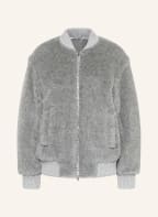 Max Mara Teddyfell-Blouson TERRY, Farbe: GRAU (Bild 1)