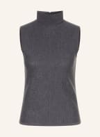 Max Mara Stricktop KISS mit Glitzergarn, Farbe: DUNKELGRAU (Bild 1)