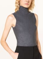 Max Mara Stricktop KISS mit Glitzergarn, Farbe: DUNKELGRAU (Bild 1)