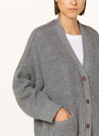 TRUE RELIGION Cardigan, Color: GRAY (Image 1)