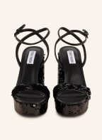 STEVE MADDEN Platform-sandals LESSA with sequins, Color: BLACK (Image 1)