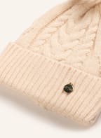 GUESS Beanie with faux fur, Color: CREAM (Image 1)