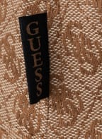 GUESS Reversible bucket hat, Color: BROWN/ ECRU (Image 1)