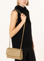 TORY BURCH Umhängetasche FLEMING SOFT SMALL, Farbe: BEIGE (Bild 1)