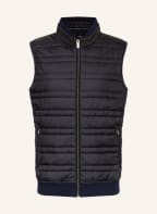 RAGMAN Steppweste im Materialmix , Farbe: DUNKELBLAU (Bild 1)