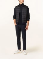 RAGMAN Steppweste im Materialmix , Farbe: DUNKELBLAU (Bild 1)