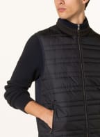 RAGMAN Steppweste im Materialmix , Farbe: DUNKELBLAU (Bild 1)