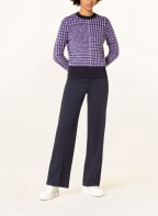 BOSS Pullover FAVIANNA, Farbe: SCHWARZ/ LILA (Bild 1)