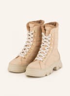NO CLAIM Schnürboots DAFNE, Farbe: BEIGE (Bild 1)