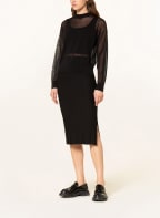HUGO Knit skirt SISIDDINA, Color: BLACK (Image 1)