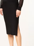 HUGO Knit skirt SISIDDINA, Color: BLACK (Image 1)