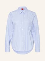 HUGO Shirt blouse THE ESSENTIAL, Color: LIGHT BLUE/ WHITE (Image 1)