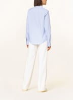 HUGO Shirt blouse THE ESSENTIAL, Color: LIGHT BLUE/ WHITE (Image 1)