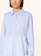 HUGO Shirt blouse THE ESSENTIAL, Color: LIGHT BLUE/ WHITE (Image 1)