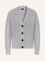 HUGO Cardigan SORELLETYA, Color: GRAY (Image 1)