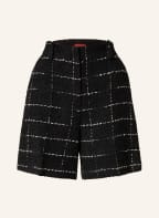 HUGO Tweed shorts HATISI, Color: BLACK/ WHITE (Image 1)