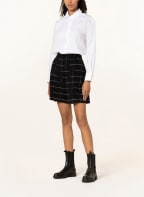 HUGO Tweed shorts HATISI, Color: BLACK/ WHITE (Image 1)