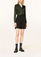 HUGO Blouse EULIN, Color: GREEN/ BLACK (Image 1)