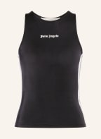 Palm Angels Tanktop mit Galonstreifen, Farbe: SCHWARZ/ WEISS (Bild 1)