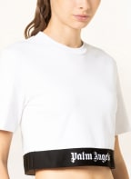 Palm Angels Cropped-Shirt, Farbe: WEISS (Bild 1)