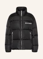 Palm Angels Down jacket, Color: BLACK/ WHITE (Image 1)
